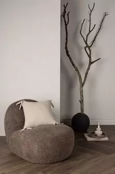 Чехол на подушку Venture Home Nora Beige, бежевый