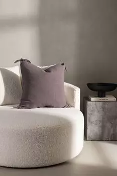 Чехол на подушку Venture Home Nora Dark Grey, серый