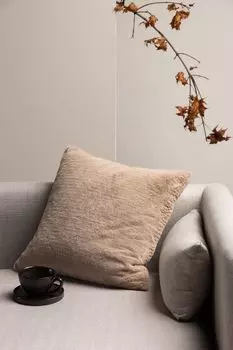 Чехол на подушку Venture Home Thea Beige, бежевый