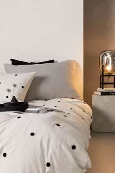 Чехол на подушку Venture Home Tyra Grey, серый