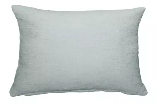 Чехол на подушку Вилла с льняной структурой, чехол на подушку ледяной синий 40х60 Haus und Deko