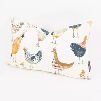 Чехол на подушку Винтажные цыплята Harriet разных размеров BEAUTIFUL LIFE размер 60x80см (ВxШ) размер 60x80см (ВxШ) Schner-Leben