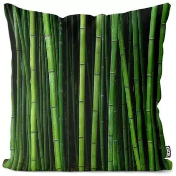 Чехол на подушку VOID Bamboo Forest, полиэстер, водонепроницаемая подушка для улицы и дома. Размер: 60 x 60 см., мультиколор