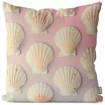 Чехол на подушку VOID Beach Shells Полиэстер Водонепроницаемая подушка для улицы и дома Размер: 50 x 50 см