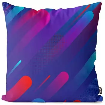 Чехол на подушку VOID Color Comets Полиэстер Водонепроницаемая подушка для улицы и дома Размер: 60 x 60 см