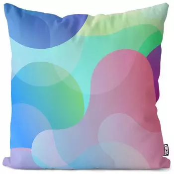 Чехол на подушку VOID color worlds, чехол для подушки из полиэстера, водонепроницаемый, для улицы и дома, размер подушки: 80 x 80 см