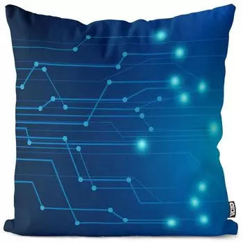 Чехол на подушку VOID Connect, чехол на подушку, полиэстер, водонепроницаемый, для улицы, для дома, размер подушки: 80 x 80 см