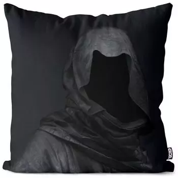 Чехол на подушку VOID Death Rider, полиэстер, водонепроницаемая подушка для улицы и дома. Размер: 80 x 80 см.