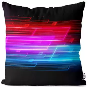 Чехол на подушку VOID Dynamic Colors, чехол из полиэстера, водонепроницаемый, для улицы и дома, размер подушки: 80 x 80 см