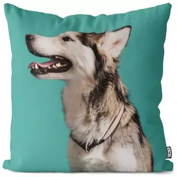 Чехол на подушку VOID Husky, чехол из полиэстера, водонепроницаемый, для улицы и дома, размер подушки: 60 x 60 см