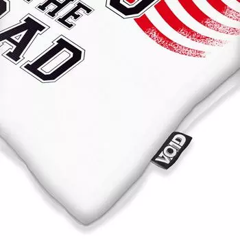 Чехол на подушку VOID King of the Road Чехлы на подушку для улицы и в помещении America America Muscle Car, Размер подушки: 80 x 80 см, Цвет подушки: Белый