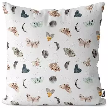 Чехол на подушку VOID moth, чехол из полиэстера, водонепроницаемый, для улицы и дома, размер подушки: 80 x 80 см
