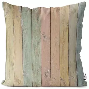 Чехол на подушку VOID Pastel Boards Полиэстер Водонепроницаемая подушка для улицы и дома Размер: 80 x 80 см