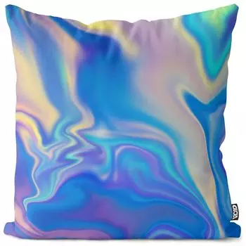 Чехол на подушку VOID Shine, чехол из полиэстера, водонепроницаемый, для улицы и дома, размер подушки: 60 x 60 см