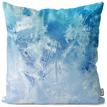 Чехол на подушку VOID Shiny Ice, чехол для подушки из полиэстера, водонепроницаемый, для улицы и дома, размер подушки: 60 x 60 см