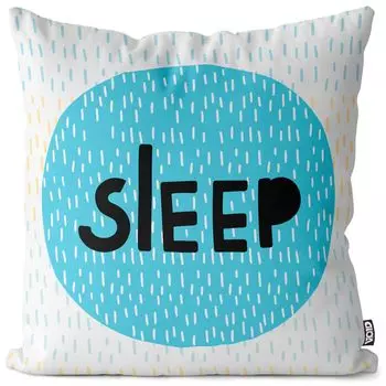 Чехол на подушку VOID Sleep в скандинавском стиле, чехол для подушки из полиэстера, водонепроницаемый, для улицы и дома, размер подушки: 80 x 80 см