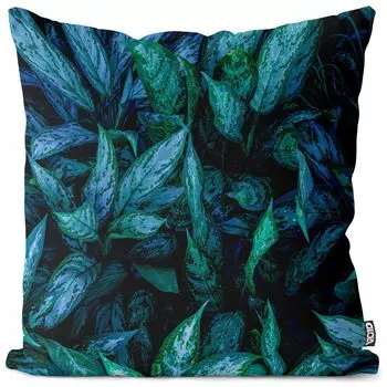 Чехол на подушку VOID Wild Leaves Полиэстер Водонепроницаемая подушка для улицы и дома Размер: 50 x 50 см