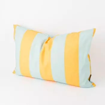 Чехол на подушку в полоску желто-голубой разные размеры SCHNER LEBEN размер 40x60см (ВxШ) размер 40x60см (ВxШ) Schner-Leben
