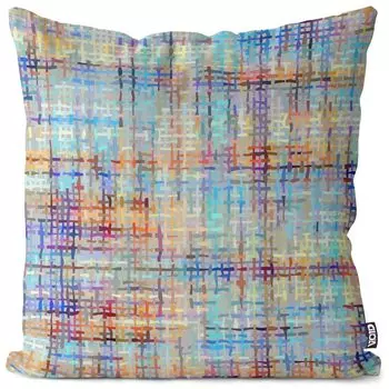 Чехол на подушку в твидовом стиле VOID, водонепроницаемая подушка из полиэстера для улицы и дома. Размер: 60 x 60 см.