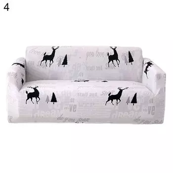 Чехол на подушку, высокая эластичность, защита от царапин, полиэстер, рождественские штрафы, цельный диван, чемодан для дома-4 Stuttg