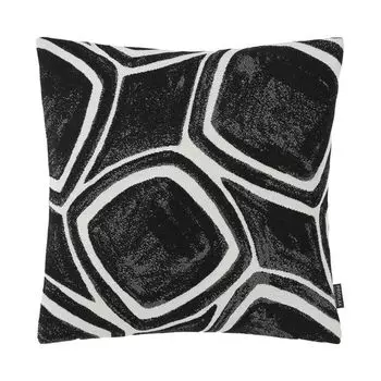 Чехол на подушку Загреб, жаккардовый узор, черный, размер: 40 х 60 см, наполнитель подушки: полиэстер Proflax