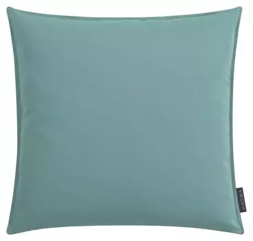 Чехол на подушку - зеленый эвкалипт - полиакрил - 50 х 50 см - на молнии - со стоячим швом Magma - Heimtex