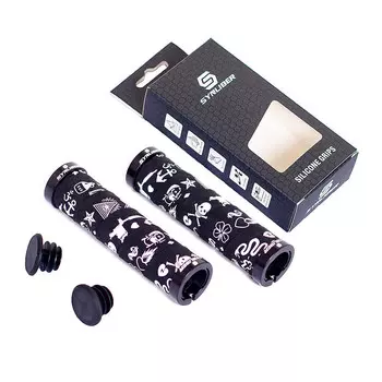 Чехол на руль велосипеда LeBycle, противоскользящий, амортизирующий, дышащий, цветной, кожаный, для бездорожья, черный кожаный чехол на руль велосипеда