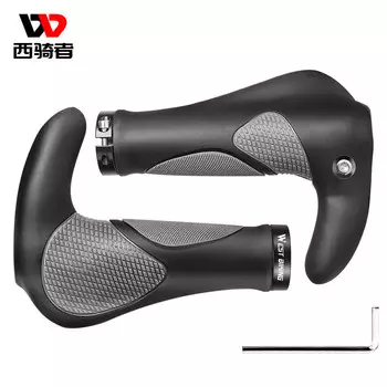 Чехол на руль велосипеда WestBiking, резиновая ручка для горного велосипеда, универсальная ручка для велосипеда, аксессуары для ручек