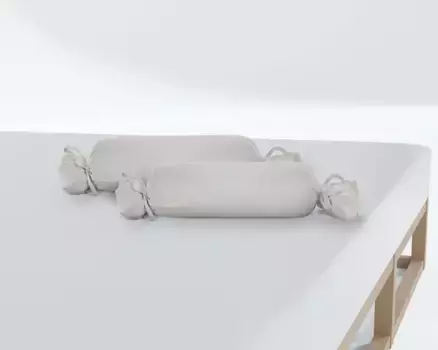 Чехол на воротник Biberna "Michi", (2 шт.), трикотаж (1 упаковка по 2 шт.), плотный, с мелкой ниткой, одинарный сорт 15х40 см, цвет sturmgrau