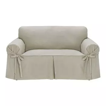 Чехол на завязках на диван Superior El Corte Ingls, бежевый