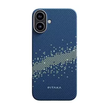 Чехол Pitaka Tactile Woven для IPhone 16 Plus с MagSafe, Milky Way Galaxy