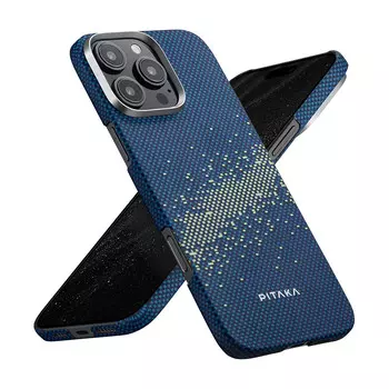 Чехол Pitaka Ultra Slim Case для iPhone 16 Pro Max с MagSafe, Milky Way Galaxy