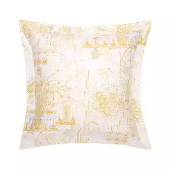 Чехол Royal Yves Delorme на квадрат из органического хлопка, разноцветный