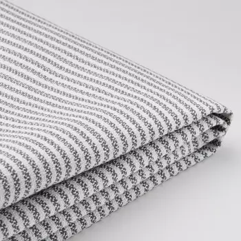 Чехол табурета для ног Ikea Rocksjon, klovsta серо-белый