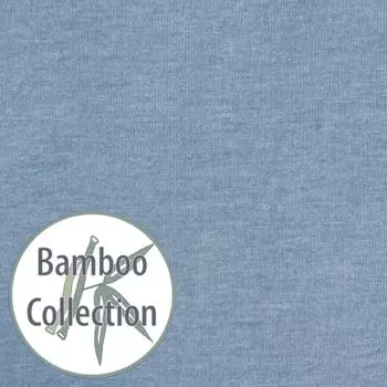 Чехол Theraline для my7, цвет меланжевый сине-серый, коллекция Bamboo