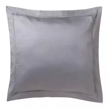 Чехол Triomphe Yves Delorme из хлопкового атласа с квадратом, платина