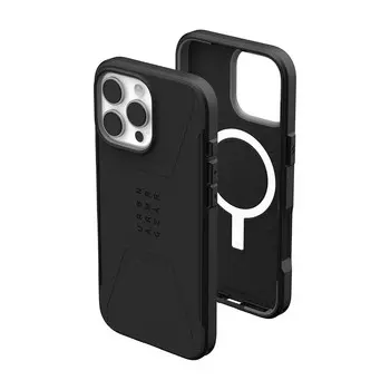 Чехол UAG Civilian для iPhone 16 Pro Max с MagSafe, Black