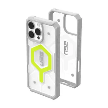 Чехол UAG Pathfinder для iPhone 16 Pro Max с MagSafe, Clear Active Neon