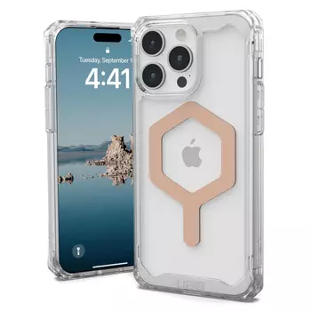 Чехол UAG Plyo для iPhone 15 Pro Max, Ice/Rose Gold