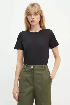 ЧЕКЕР Футболка Silvian Heach, черный