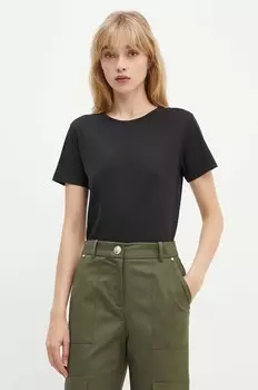 ЧЕКЕР футболка Silvian Heach, черный