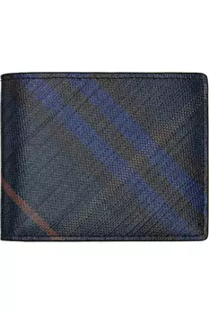 Чековый кошелек бифолд Burberry, цвет midnight