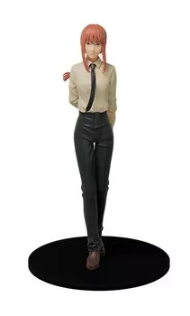 Человек-бензопила - макима - статуэтка пламакс 20см BANDAI