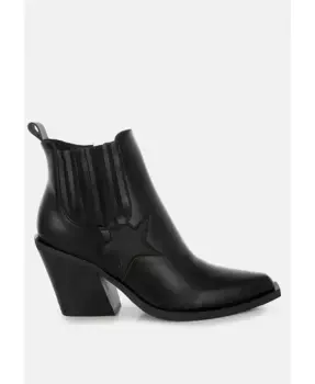 Челси-ботинки Melt Down с блестками и звездами London Rag, черный