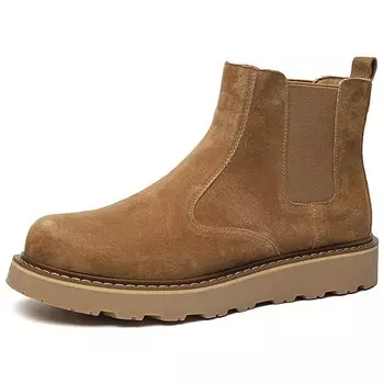 Челси Ботинки Мужские Jietegongyang, желтый