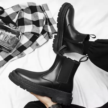 Челси Ботинки Мужские Kaiser, черный