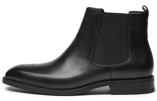 Челси Ботинки Мужские Kangnai, темно-коричневый