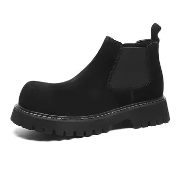 Челси Ботинки Мужские Luomaike, черный