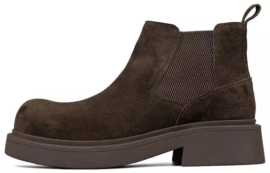 Челси Ботинки Мужские New Korea, цвет Moni Black