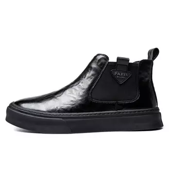 Челси Ботинки Мужские Yedani, черный